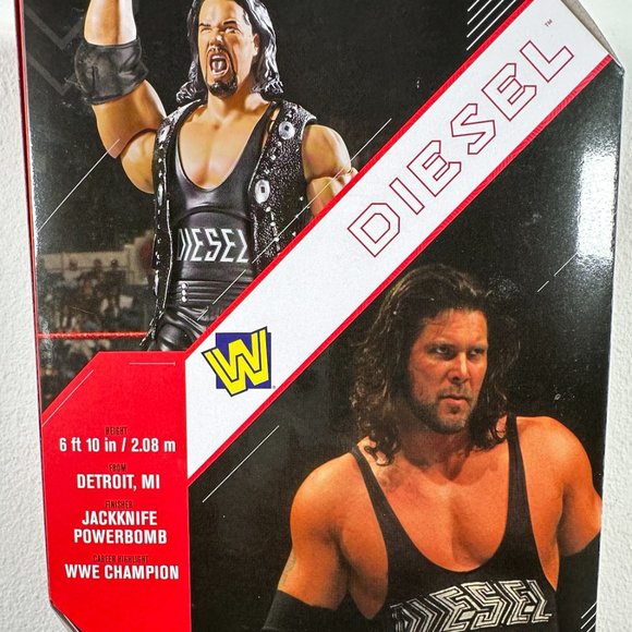 Diesel Kevin Nash WWE WWF Mattel Creations Crowdfund Ultimate Edition Figure nWo - Picture 4 of 11